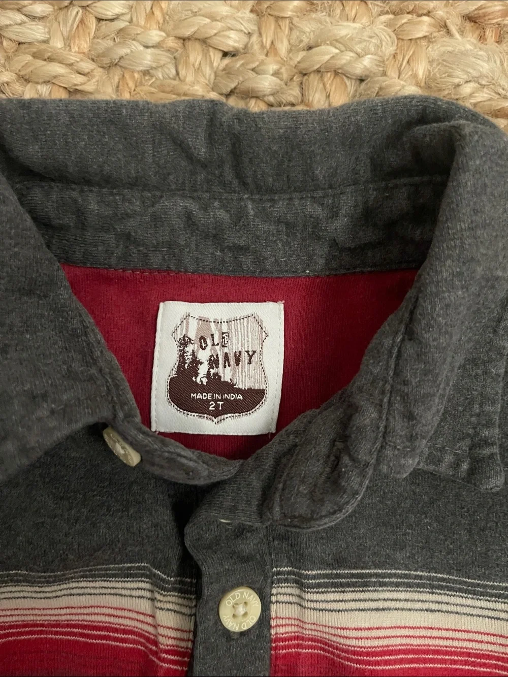 Vintage Old Navy Long-Sleeve Polo